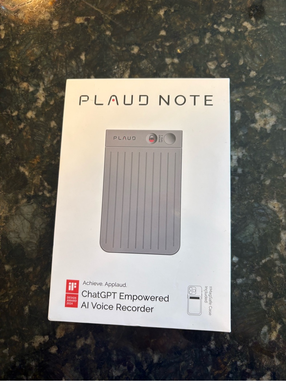 PLAUD Note AI Voice Recorder 64GB w/ Magnetic Case Complete in Box never used
